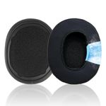 Replacement Ear Pads for Skullcandy Crusher Wireless/Evo/ANC Hesh 3/EVO/ANC, Headphones Ear Cushions, Headset Earpads, Ear Cups Cover-Cooling Gel Black