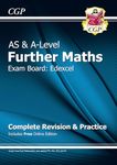 AS & A-Level Further Maths for Edexcel: Complete Revision & Practice with Online Edition: for the 2025 and 2026 exams (CGP A-Level Further Maths)