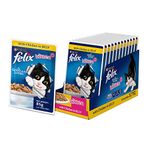 Purina Felix® As Good As It Looks Wet Food for Kittens|Complete and Balanced Kitten Food |Chicken Flavour|Pack of 12 Pouches (12 x 85 g)