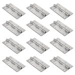 Plantex Heavy Duty Stainless Steel Door Butt Hinges 5 inch x 12 Gauge/2.5 mm Thickness Home/Office/Hotel/Door Hinges for Main Door/Kabza/Soft Close Door Hinge - Pack of 12 (Satin Matt)