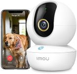 Imou 4MP WiFi Security Camera Indoor with Human Detection AI, 2.5K Pet Dog Baby Camera, One-Touch Call 360° Pan/Tilt Camera, 10M Smart Night Vision, Smart Tracking, Siren, 2-Way Audio