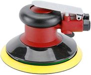 Professional Air Random Orbital Palm Sander, Heavy Duty Dual Action Pneumatic Sander with 1pc Backing Plate (6 inch)