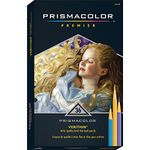 PRISMACOLOR VERITHIN Pencil, Artist Quality Hard Thin Lead Pencils, Box of 36, Assorted Colours (2428)