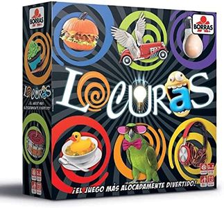Borras - Locuras | Divertido Juego de Mesa para Jugar en Familia y Amigos, Pruebas de Dibujo, auditivas, de empatía, mímica, acusaciones ridículas... +10 años (18355)