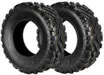 21X7-10 ATV All Terrain Tires, DAV121, 6 PR Heavy Duty Tubeless Off-Road Tires, for Mud Sand Snow, 2 Pack