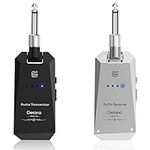 Getaria Wireless Guitar Transmitter Receiver Set 5.8GH Guitar System 4 Channels for Electric Bass Cordless Amplifier Guitar Cable Jack