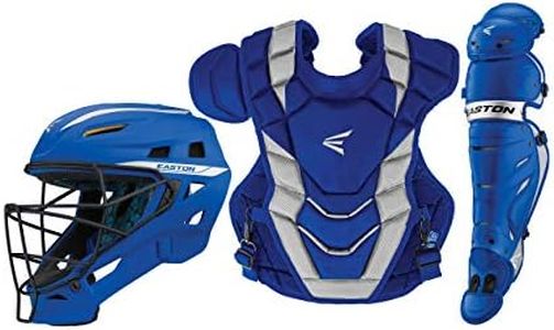 Easton Pro-X Catcher's Box Set, Unisex-Adult, PRO-X KIT Adult RY/SL, 8064870, Royal/Silver, Adult