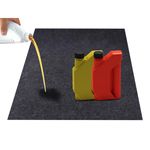 KALASONEER Oil Spill Mat,Absorbent Oil Mat Reusable Washable,Contains Liquids, Protects Driveway Surface,Garage or Shop,Parking,Floor(36inches x 48inches)