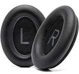 WC PadZ QC45 - Earpads for Bose QuietComfort 45 / QuietComfort Se/QuietComfort Wireless, Made by Wicked Cushions | Extra Thick Cushion | Premium Durable Stitching | Black