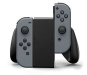 PowerA Joy-Con Comfort Grip for Nintendo Switch - OLED Model, Nintendo Switch and Nintendo Switch Lite - Black, Game Controller, Gamepad, Nintendo Switch Lite, Officially Licensed