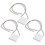 AZDelivery TEC1-12706 12V Thermoelectric Cooler Peltier Heatsink Plate, -30°C to 70°C, 60W 6A TEC 3A 5.8A Cooling Heat Sink Element Device Module including E-Book! (Pack of 3)