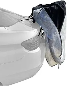 Formosa Covers | Allen Trunk Mount Bike Rack Cover for Transport Extra Large Translucent Ends Protect Your Sport Bicycles Outdoor Waterproof Storage (Dual - 2 Bike)