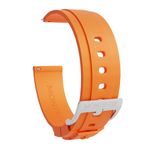 MONTREUX 20mm Premium Quick Release FKM Rubber Watch Strap Band for Rolex, Omega, TAG Heuer, Seiko & More (Orange)