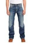 Silver Jeans Co. Men's Craig Classic Fit Bootcut Jeans, Dark Wash Ecf349, 32W x 30L