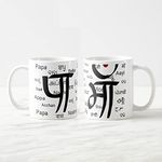 Giftcart Maa And Paa Coffee Mug Collection | Gifts For Mom And Dad | Gift For Anniversary | Gift For Mothers Day | Gift For Fathers Day (Set Of 2 Maa And Paa), 300 milliliter