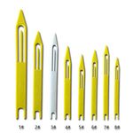 8pcs Netting Needle Shuttles Fishing Net Repair Equipment 8 Sizes