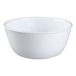 Corelle Coordinates Corelle Livingware Super Soup/Cereal Bowl, 28 oz, Winter Frost White, Set of 3