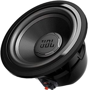 JBL Stadium 102SSI Caisson de Basse Voiture par Harman Kardon 10 Pouces 25cm 250mm - Puissant 1350 Watts de Haut-Parleur Subwoofer Automobile - 30Hz-175Hz - avec commutateur d'impédance SSI