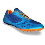 Nivia Men Running Spikes Spirit, Running Shoes, Athlete Shoes, Running Spikes for Men, Running Spikes for Athletics, Track and Field Shoes for Men (Blue) UK-07