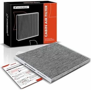 A-Premium Cabin Air Filter with Activated Carbon Compatible with Nissan Altima 2007-2012, Maxima, Murano 2009-2014, Quest 2011-2017, 2.5L 3.5L, Replace# 27277JA000