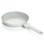 Ember Cookware Arcilla Ceramic Frying Pan 24cm | Non Stick Cookware | Non Toxic Pan | ISI Certified | Ceramic Fry Pan for Cooking | PFAS & PTFE Free | 5-Year Warranty | Grey