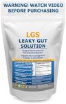 Leaky Gut Solution: Leaky Gut Repair Powder Supplement for Digestive Restoration. Gut Lining Support, Prebiotics, IBS, Leaky Gut Book 120 Servings