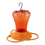 Stokes Select Oriole Bird Feeder with Three Feeding Ports, Orange, 34 fl oz Capacity