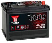 Yuasa YBX3068 12V 72Ah 630A SMF Battery