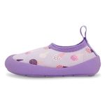 Jan & Jul Baby Girls' Beach Water Shoes with Flexible Soles (Lavender Ice Cream, US Size 5 Toddler)