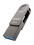 Lexar 64GB USB Stick OTG, USB 3.2 Gen 1 USB A & USB C Flash Drive up to 100MB/s, Type-C Thumb Drive Swivel Design, Jump Drive for USB3.0/USB2.0, Memory Stick for Android Device/Phone/Tablet/Laptop/PC