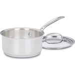 CUISINART Induction Base Stainless Steel Pan, Silver, 1 Piece