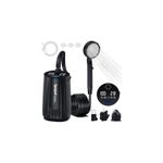 Spopal Portable Shower for Camping, [Upgraded] 10000mAh Rechargeable Camping Shower Pump with LED Display, 5 Adjustable Speeds, IPX8 Waterproof Outdoor Shower Kit for Hiking, Travel, Car, Pet