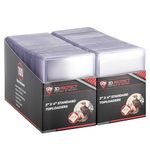 3D-Protect Top Loader Card Sleeves – 3 x 4-inch Clear Toploaders Compatible with Pokemon Cards, TCG and Non-TCG Cards – Rigid Trading Card Sleeves for Protection and Display 200-Pack