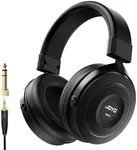 JOYO Studio Monitor Headphones Wired Professional Semi-Open Headphone for Guitar Piano Podcast Recording,Mixing,Live Streaming 3 Meter Cable (JMH-03)