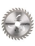 MLD CFWAP100 5 inch 30 Tooth Wood Cutting Disc Carbide Tipped Circular Saw Blade for Cutting Hard & Soft Wood 4/5inch Arbor (Size 5 inch,Multicolour) pack of-5