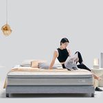 ANSSIL String Mattress Queen Size - Extra Firm Mattress with No Spring and 3D String Technology - Included Controller for Customizable Firmness - Hygienic and Lasting, No Chemical, 11” Bed Height