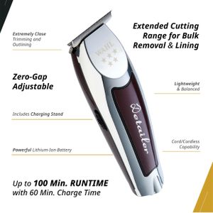 WAHL Cordless Detailer Li Trimmer – Professional Hair Clipper