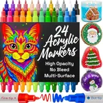ARTISTRO 24 Acrylic Paint Markers f