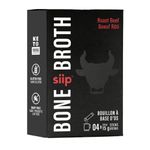 Siip Bone Broth Roast Beef, Keto & Paleo Friendly, Gluten Free, 4 Packets