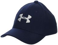 Under Armour UNDKU Kids Boy's Blitzing 2.0 Cap - Midnight Navy//White (412), S/M