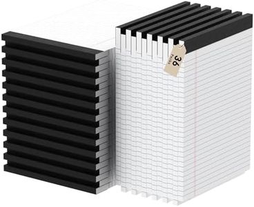 Legal Pads 8.5 X11, Narrow Ruled Notepads, 36 Pack, 50 Sheet/Pad, White Legal Pads, Tear Off Notepad, Perforated Writing Pad, Notebook Paper College Ruled, Notepads for Office Home School, Notepad