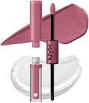 NYX PROFESSIONAL MAKEUP, Shine Loud, High shine lip color, 16HR wear, Vegan Formula - FIERCE FLIRT (Pink)