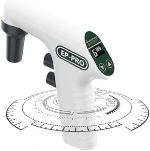 LABHOUSE Lab Electronic Pipette Controller EP-PRO Pipettor Aid Pump 0.1-100ml Capacity Range 6 Adjustable Speed Pipette Filler Dual Drainage Modes 8h Rechargeable Battery