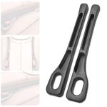 2PCS/Set Vehicle Mounted Gap Leak Proof Filling Strip - Car Seat Gap Filler Organiser,Car Gap Filler Organizer,Car Seat Gap Plug with Phone Holder,Auto Side Seat Gap Filler Organizer for Car (2/Black)