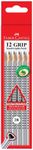 Faber-Castell Grip 2001 Graphite Pencil 2B, 12 Pack (11-317002)