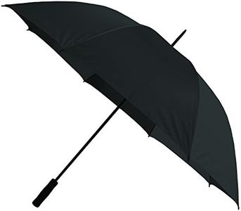Rainbrella 48139 Golf Umbrella, Black, 60"