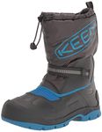 KEEN Unisex Kids Troll Waterproof Snow Boot, Magnet Blue Aster, 3 UK