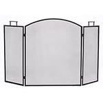Folding Fireplace Spark Guard with 