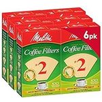 Melitta #2 Cone Coffee Filters, Nat