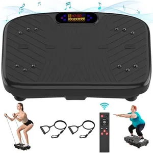 GDCOO Vibration Plate Exercise Machine, Vibration Plate Platform for Lymphatic Drainage, 200 Adjustable Speeds Power Shaping Waver Vibrating Plate Helps Weight Loss, Shaping, Home Training Equipment